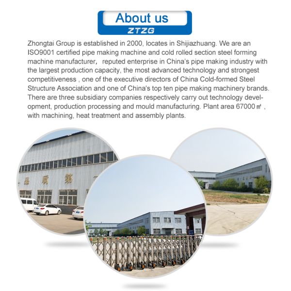 Grey Mild Steel Drain Pipe High Productivity Square Tube Mill