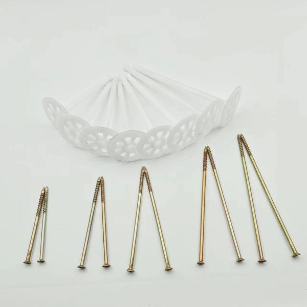 Exterior Wall Expansion Rigid Insulation Anchors Bolt Nail Building Materials Eps Plastic Insulation Fasteners