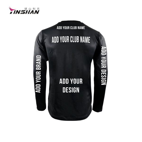 Breathable Custom Fabric Weight Printed Long Sleeve Sportswear for Quick-Drying Riding
