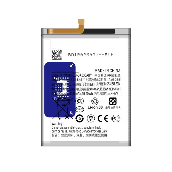 Technical Dual IC Protection 4.4V EB-BA536ABY Battery for Samsung A33 5G Black Berry