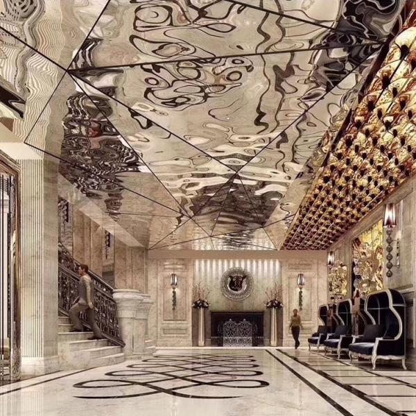 304 Colour Coated Steel Sheets Decorative Metal Wall Panels 0.8mm x 1219mm x 2438mm