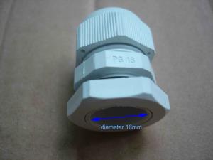 Waterproof Fiber Optic Accessories PG Nylon Fiber Optic Cable Gland Diameter 16mm