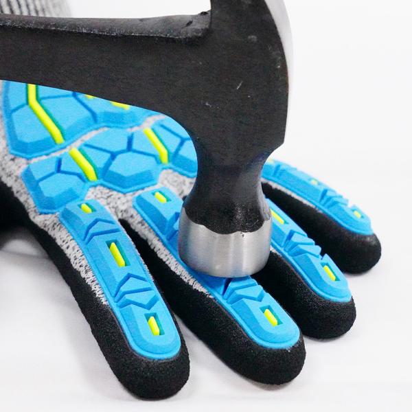 Safety TPR Gloves Vibration Resistant Impact Resistant Gloves For Mechanical Repairs