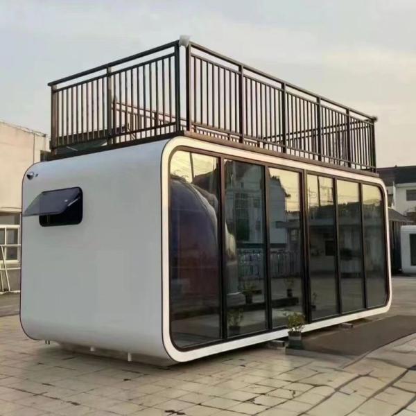 Modular Tiny House Apple Cabin Container House Made of Sandwich Panel steel Material