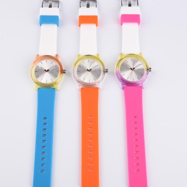 Promotional Elegance Silicone Sports Watch For Ladies Logo Debossed