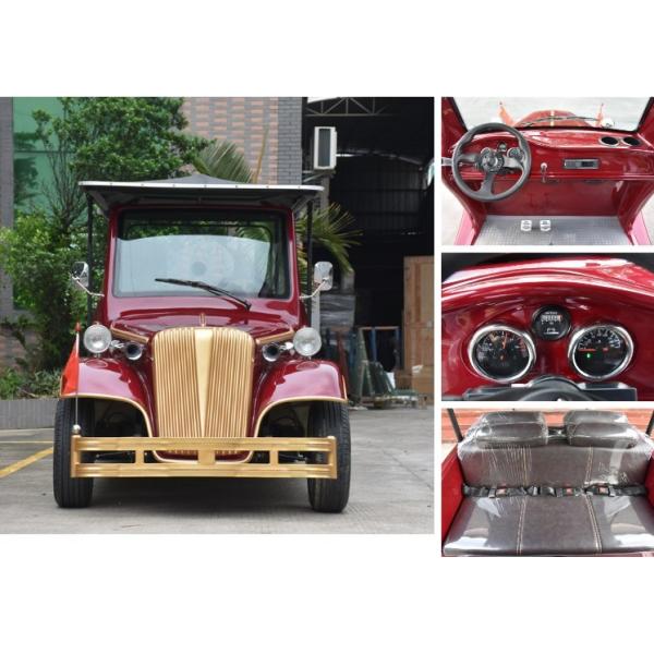Heavy Duty Battery Operated Electric Vintage Cars Using for Attraction Area