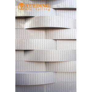 Exterior Architectural Aluminum Curtain Wall Panels Perforated Customized