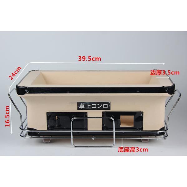 Tabletop Ceramic BBQ Grill with Stainless Steel Base for Garden&Backyard Used