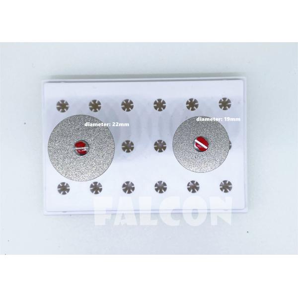 Sintered Dental Diamond Discs 19mm Lab Flexible Dental Cutting Disc