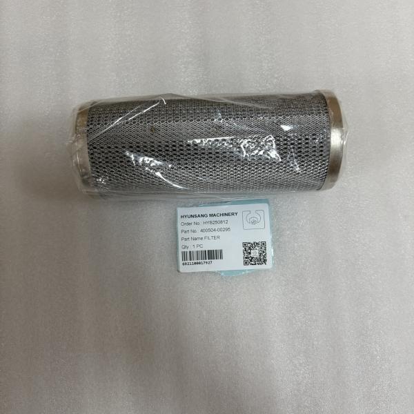 Hyunsang Excavator Parts FILTER 400504-00295 for Doosan spare parts