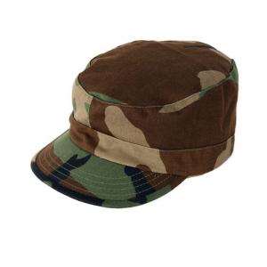 Cheap Cotton Polyester BDU Patrol Cap Military Camo Hats With Strong Single Ply Construction wholesale