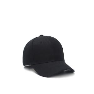 China Black twill cotton/Polyester mixed fabric dad hats 6 panel,customized logo printed branded golf caps factory price gift on sale