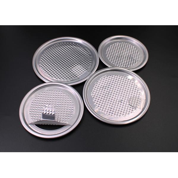 0.6mm Peel Off Aluminum Foil Seal Cap Liners For Can Tin Customized