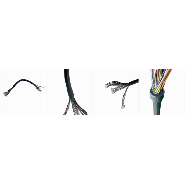 Custom IO LVDS Cable Assembly IB9367-HT-V2 Tripod Head Drone Camera Cable 068