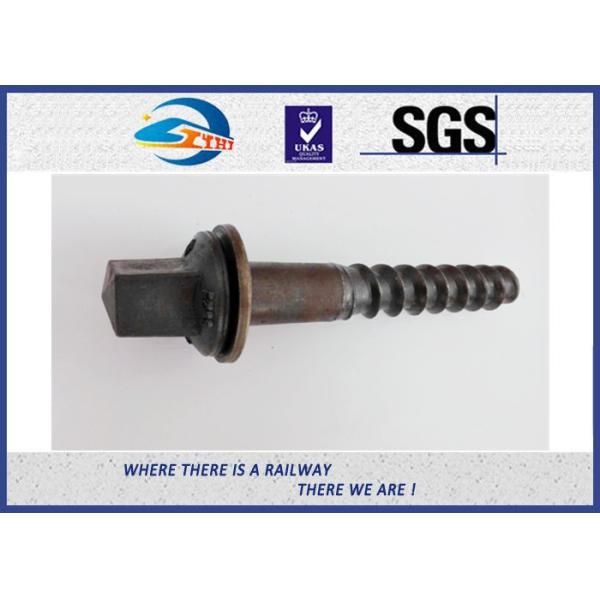 High Tensile Railway Sleeper Screws HDG Plain Oiled Wax Grade 5.6 Tirafondos