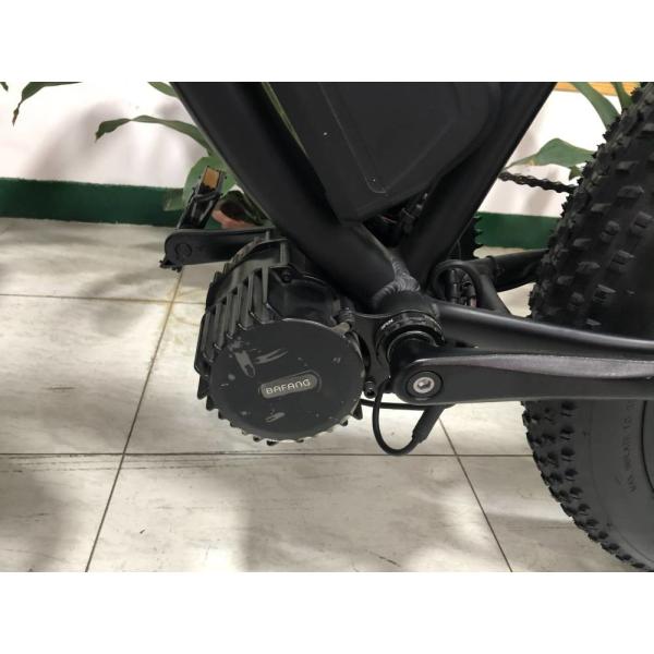 Lightest Mid Drive Ebike Commuter 26 Inch Fat Tire Central Motor 48v 250w 13Ah