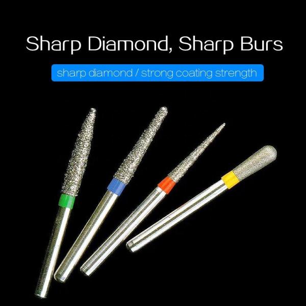 Diameter 1.59-1.6mm Dental Carbide Burs Lightweight For Dental Use