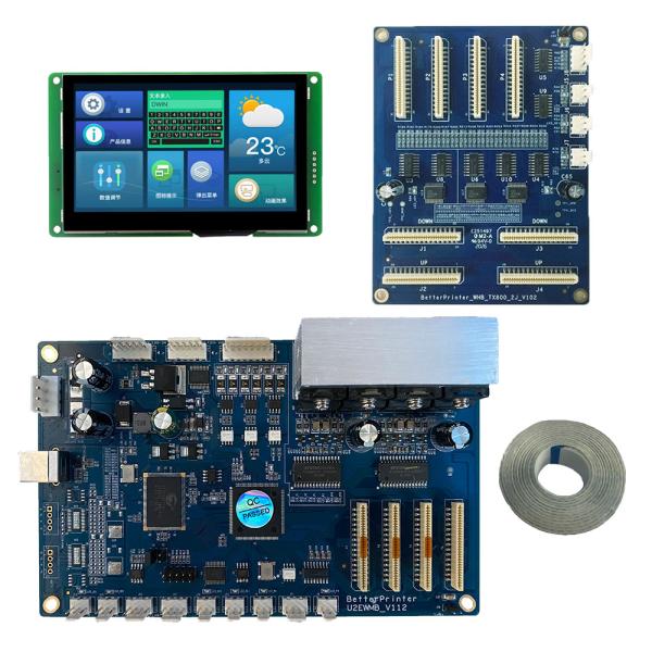 Inkjet Printer TX800 Board Carriage Board Main Board Kit For Small Flat Panel Heat Press Filming Printing