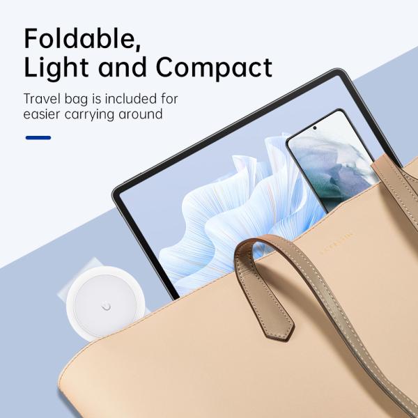 3-in-1 Foldable Wireless Charger For Apple Watch Indicator Light Included