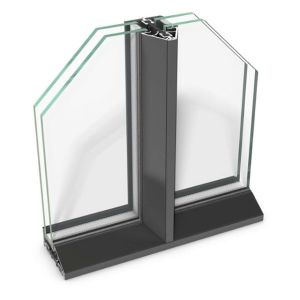 Window Wall Extrusion Aluminum Profile Casement Aluminium Door Profile