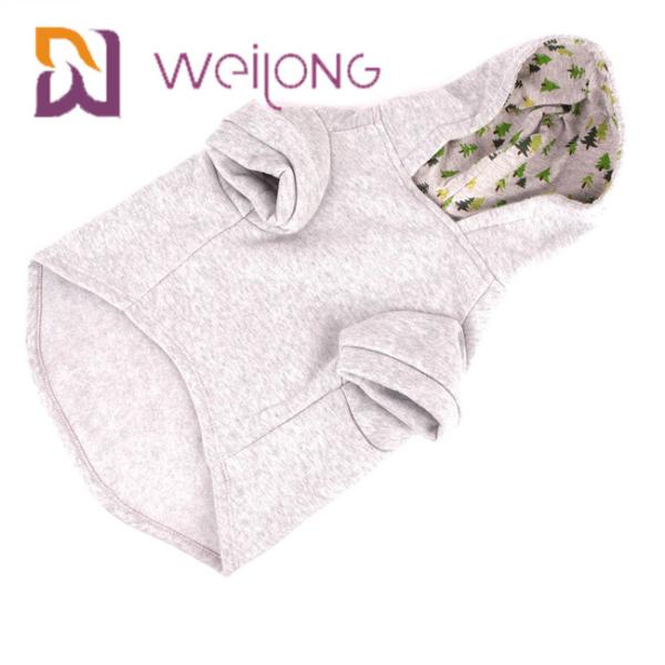 Short Sleeved E Cat Dog Fleece Hoodie Cotton Sweatshirt