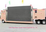 Professional LED Billboard Truck With Lifting System For Outdoor Advertising