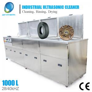Cheap Clean Car Radiator Industrial Ultrasonic Cleaning Equipment With Big Tank wholesale