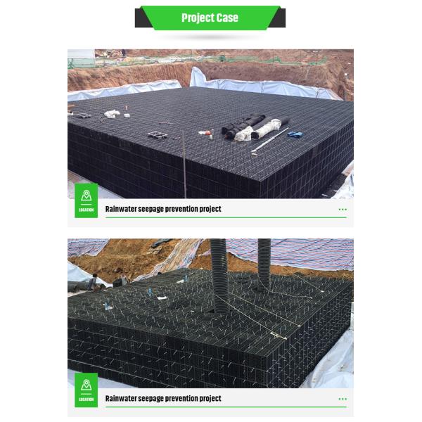1000*500*500MM Underground Attenuation Tanks for Rainwater Collection and Infiltration