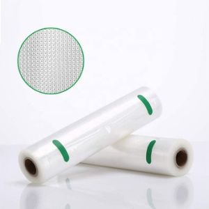 QS Cookie Food Saver Vacuum Sealer Bags Rolls PE Customized Vacuum Pouches