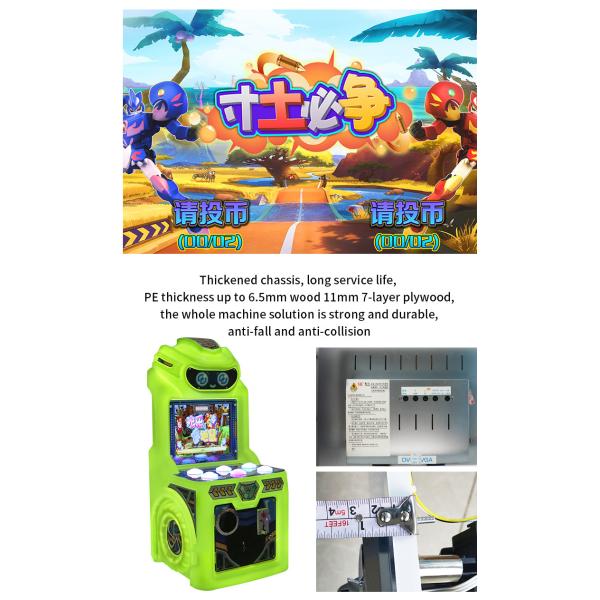 New Design Coin Operated Arcade Machines Lovely Kids Small Car Racing 19-inch Arcade Game Machine