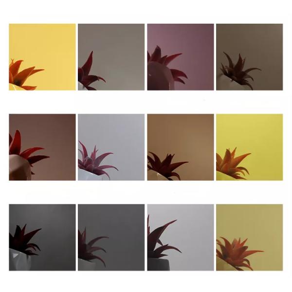 410S 410 316 316L Gold Color Stainless Steel Sheet 0.3mm To 5.0mm Thick