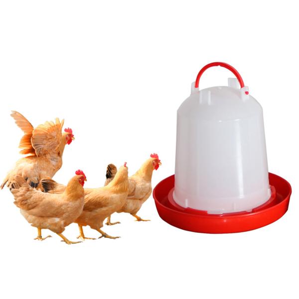 Plastic Bucket 8L 10L 15L Poultry Feeder Drinker