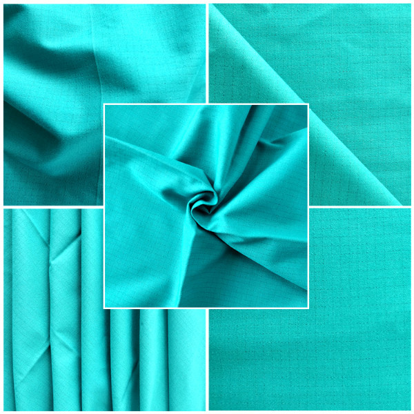 135GSM Cotton Polyester Carbon 150cm Width Woven ESD Fabric For Lab