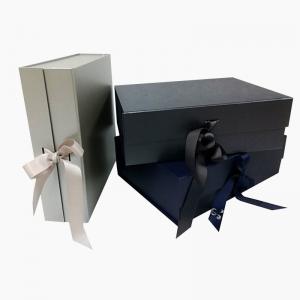 Cheap Ribbon Custom Printed Boxes Paperboard Full Color Printing Customized Logo wholesale