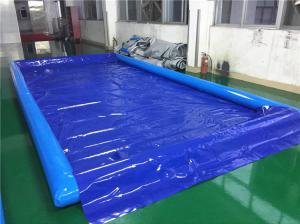 Cheap Durable Inflatable Car Wash Mat / Auto Washing Tool Inflatable Water Containment Mat wholesale