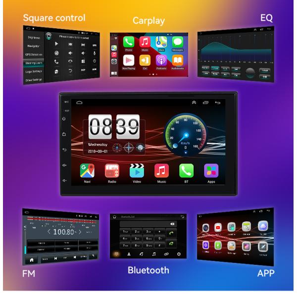 7 Inch Universal Car Player Android Car Stereo For Apple Carplay Car Acces