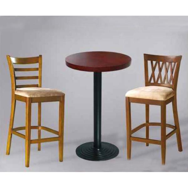 Breakfast Wooden Bar Stools With Backs Wood Counter Height Chairs 41x46x116cm