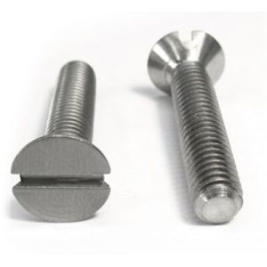 Slotted Countersunk Head Screws Titanium M2 - M10 Stainless Steel DIN963