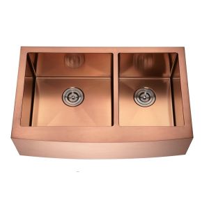 Cheap Custom Two Bowl 33 Inch Farmhouse Sink Stainless Steel Durable wholesale