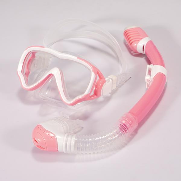 High Durability Anti Fog Snorkeling Mask Set UV Resistance Silicone Snorkeling Mask