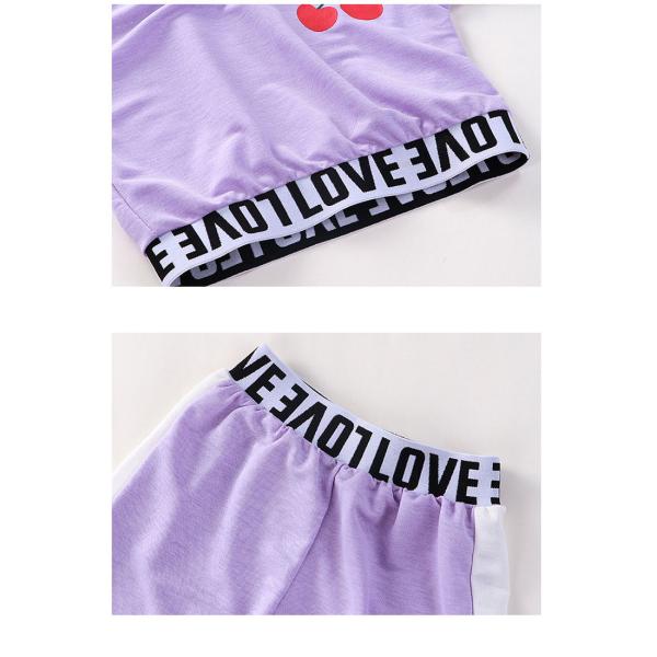 Summer Short Sleeved Suit Spring Children'S Clothing Girls Casual Suit