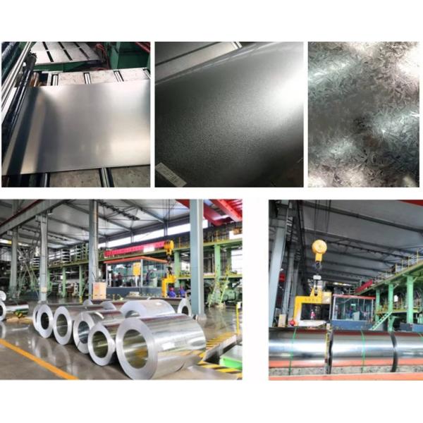 TS550GD SUS Prime Hot Dipped Galvanized Steel Coils Slit Edge Sheet Metal Roll