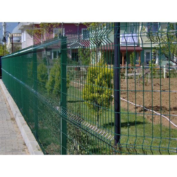 Heavy Duty Pvc Vinyl Decoration 3d Welded Wire Mesh Fencing 1.53x2.5m