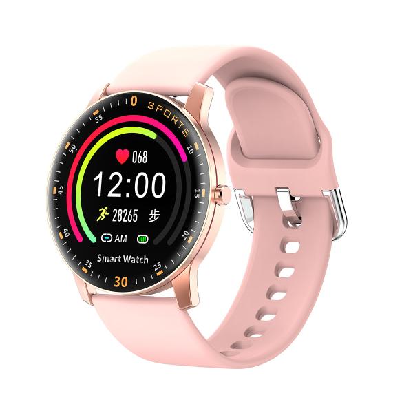 Quality Round Screen IP67 Blood Pressure Monitor Smartwatch for sale