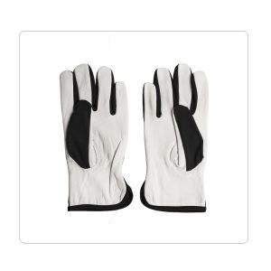 Cheap Polyester Back No Lining Sheepskin Leather Gloves wholesale