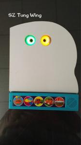 Cheap Funny Monster 5 Push Button Sound Module With 2 LED for baby musical book wholesale