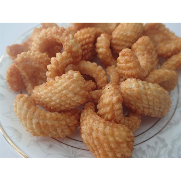 Squid Spicy Crispy Snacks Seafood Puffed Organic Rice Crackers