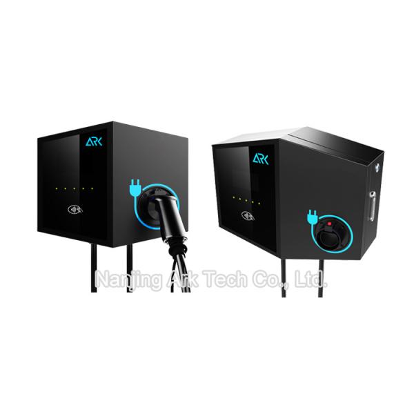 22KW Three Phase 32A Portable EV Charger With Metal Casing And Semi Gross Coating