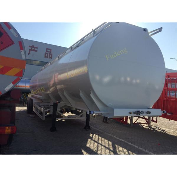 45000-50000 Litres 3 Axle Semi Trailer , Oil Tanker Vehicle CE Certified