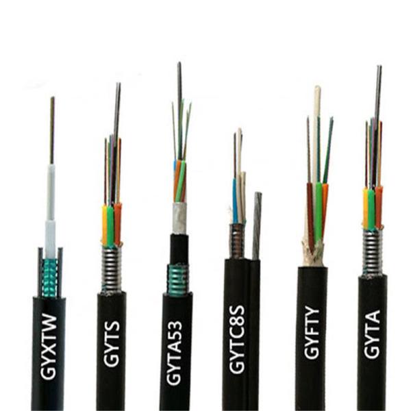 G652D Single Mode Armoured Fiber Optic Cable GYTS/GYTA/GYFTY 2- 288 Core